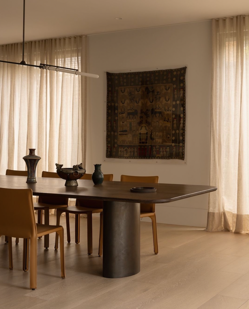 Pietra Dining Table in Bronze Patina – Just Adele