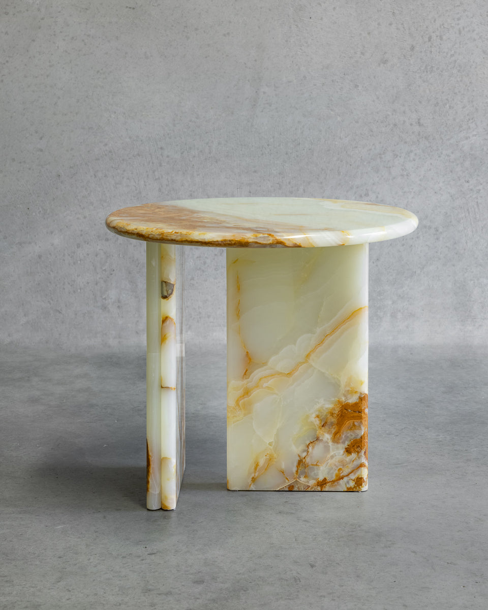 Onda Side Table in Green Onyx – Just Adele