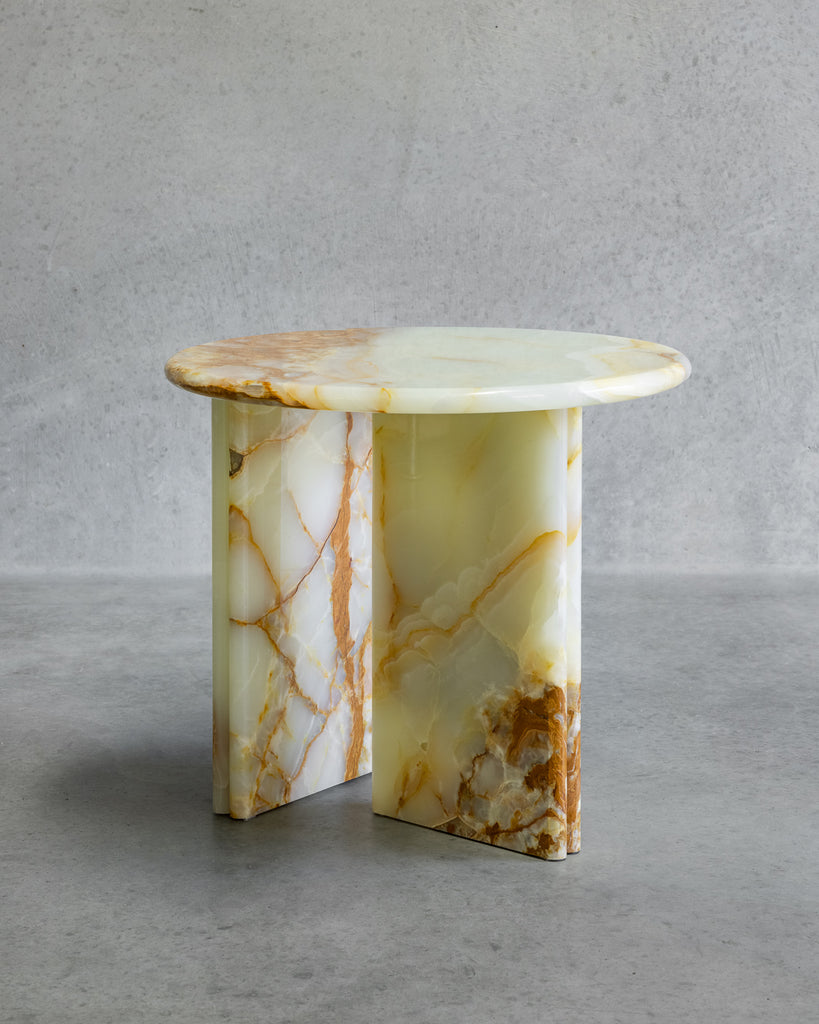 Onda Side Table in Green Onyx – Just Adele