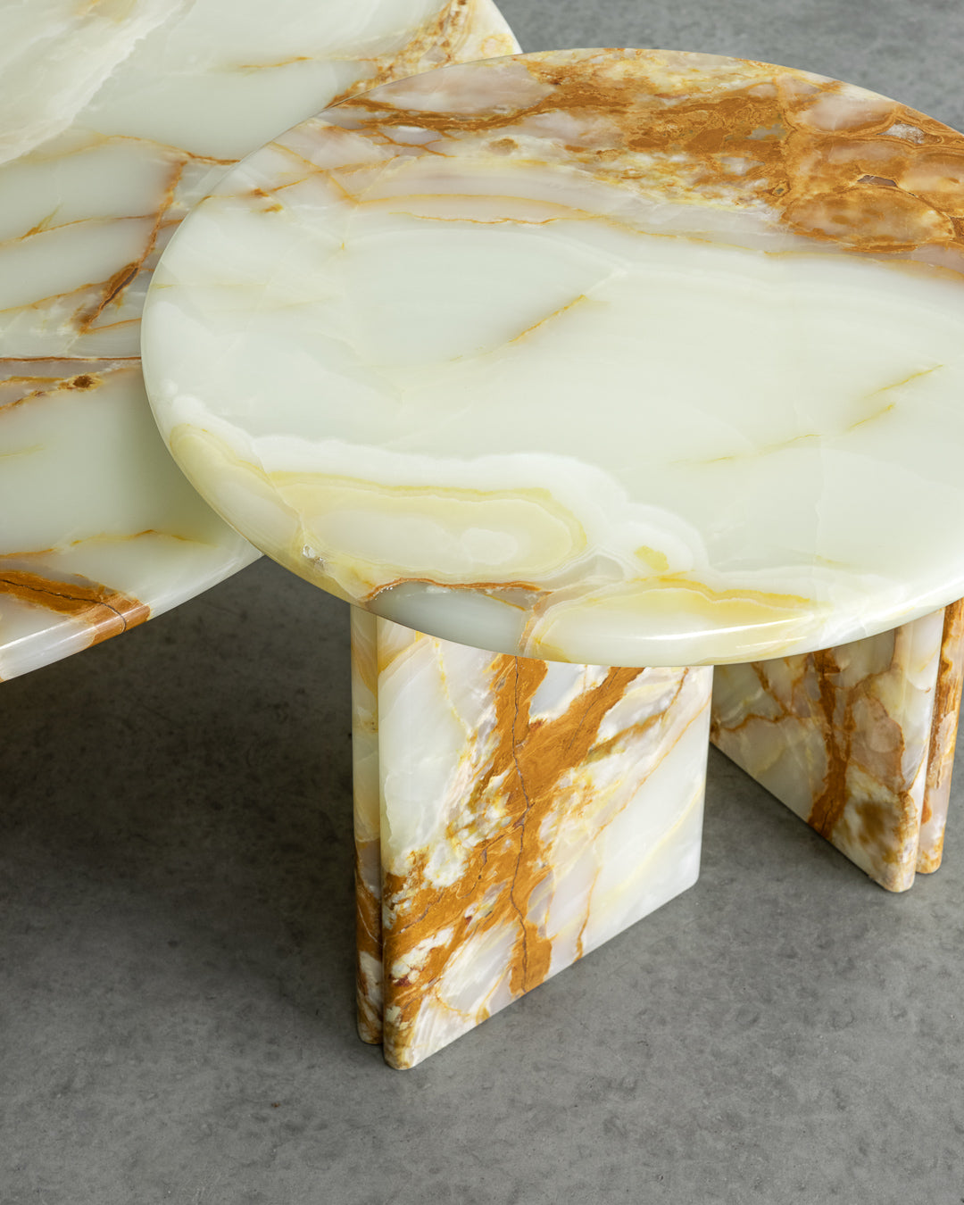 Onda Side Table in Green Onyx – Just Adele