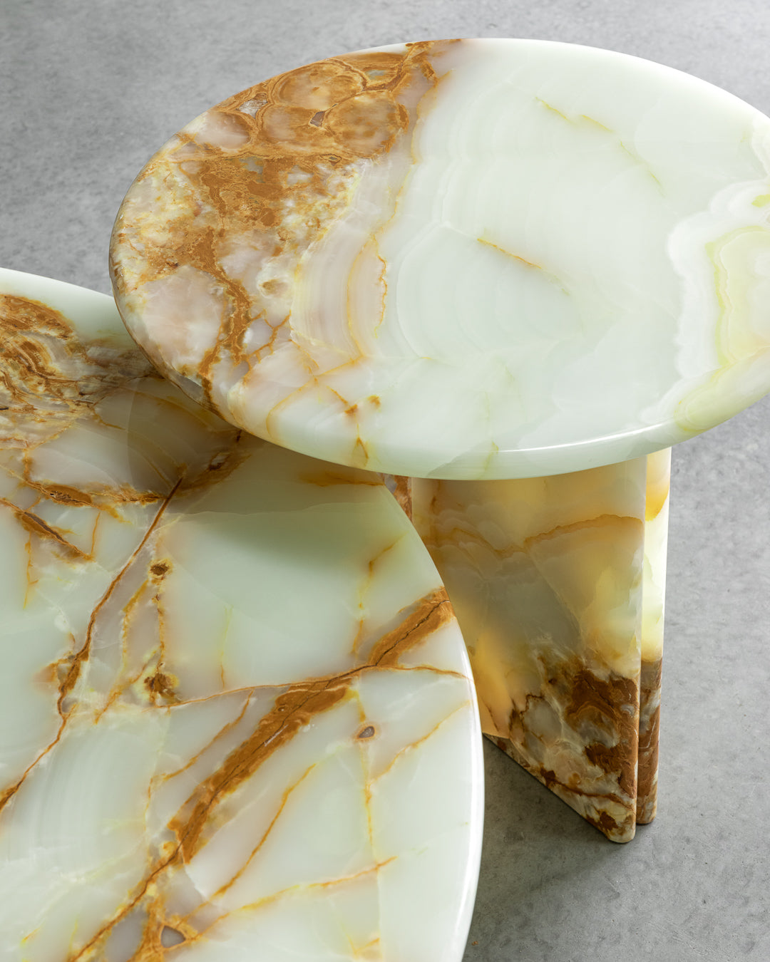 Onda Side Table in Green Onyx – Just Adele