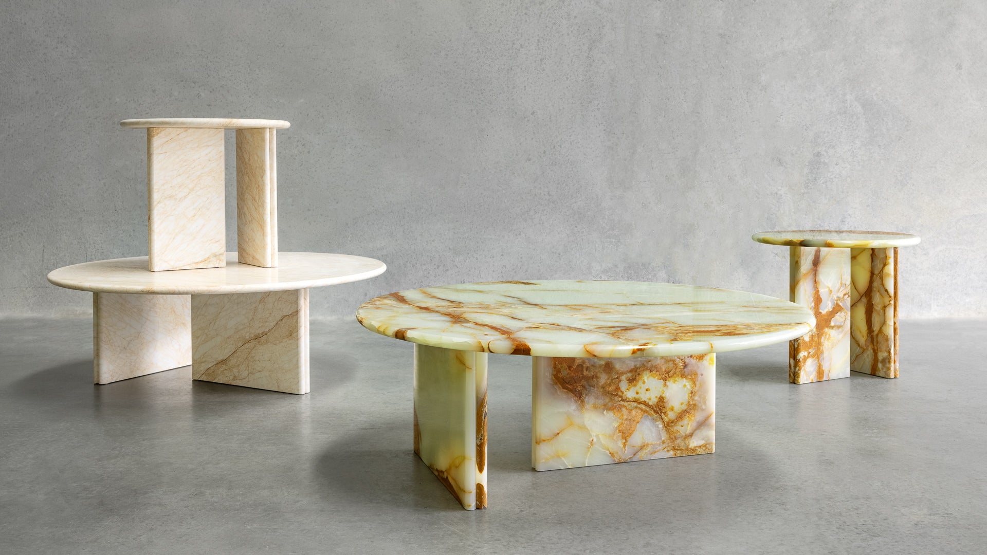 Onda Side Table in Green Onyx – Just Adele